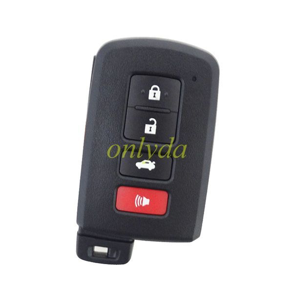 For Toyota 3+1 button remote key                     HYQ14FBB 0010 314mhz-312mhz