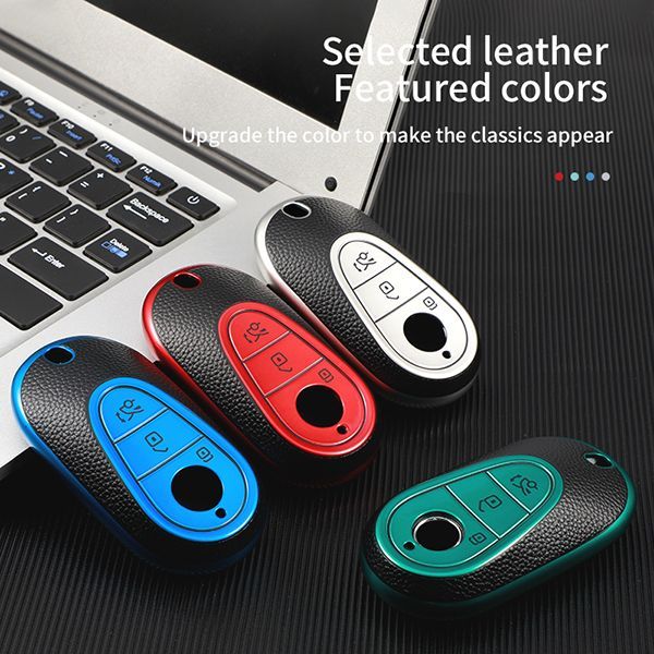For Benz S400L,S450L,S500L 3 button TPU protective key case,please choose the color