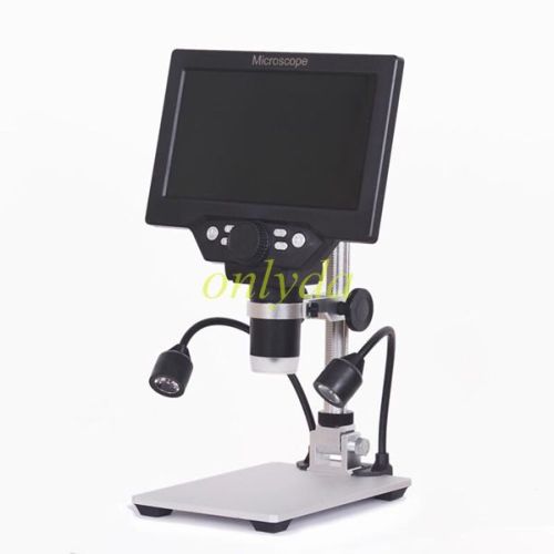 For  G1200D Digital Microscope 12MP 7 Inch Large Color Screen Large Base LCD Display 1-1200X Continuous With Light,please choose the plug European and American regulations