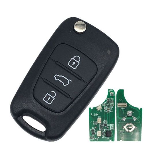 For  face to face 3 button remote key