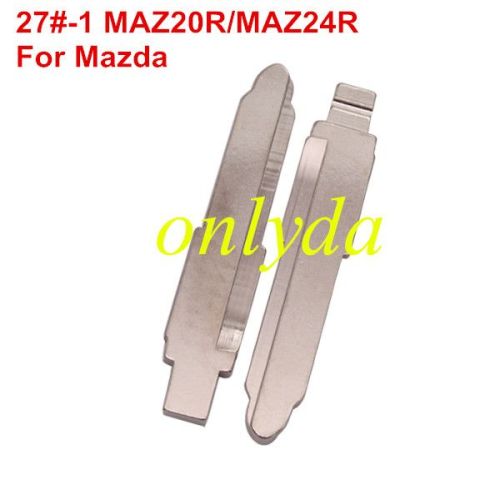 KEYDIY brand key blade  27#-1 MAZ20R/MAZ24R for Mazda