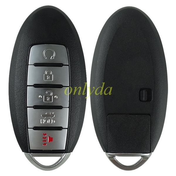 For Nissan 5 button remote key for Nissan  Pathfinder Teana Altima 2013-2015  Maxima 2015 433.92mhz  Proximity chip:7953X  Continental: S180144020 IC:7812D-S180014 ANATEL-2845-11-2149 FCCID:KR5S180144014  CMIIT ID:2011D)2917 RLVCOSM-0819