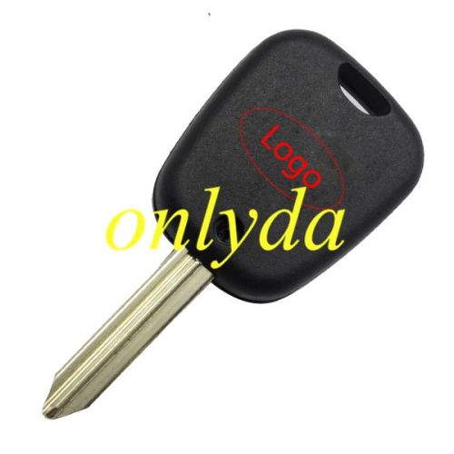 For Citreon 2 button remote key shell with badge, blade SX9