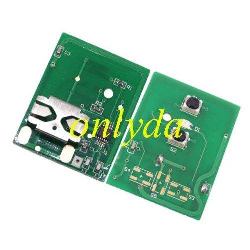For Mazda3 series, 2 button remote with 315MHZ/433mhz