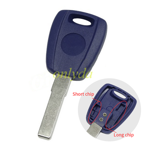 For FIAT transponder key blank-（can put TPX long chip)