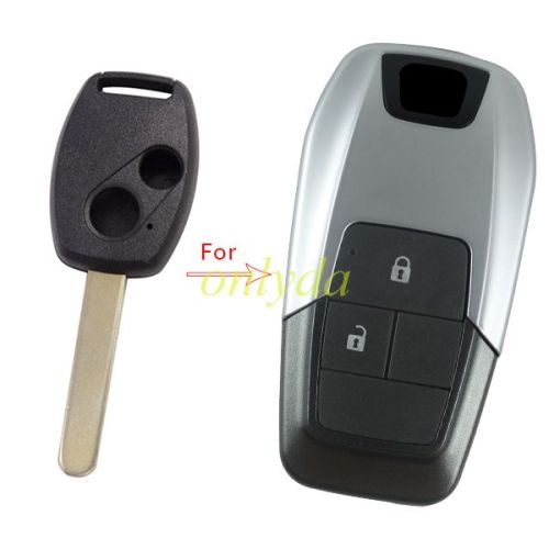 For Honda modiFied remote key blank , please choose the button