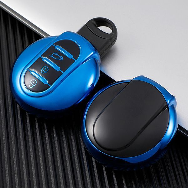 For BMW MINI cooper R55/R56/R60 3 button TPU protecive key case ,please choose the color