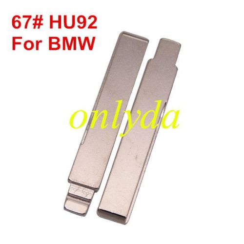 KEYDIY brand key blade  67#  HU92 for BMW