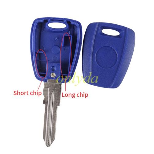 For FIAT transponder key blank-（can put TPX long chip)