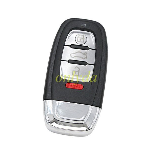 itopkey Audi 3+1 button keyless remote key