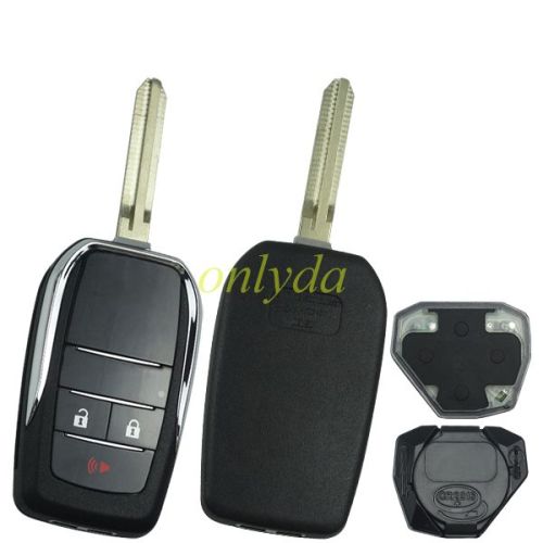 For  Toyota OEM Prado3 button remote key with 434mhz used  land cruiser, suv car