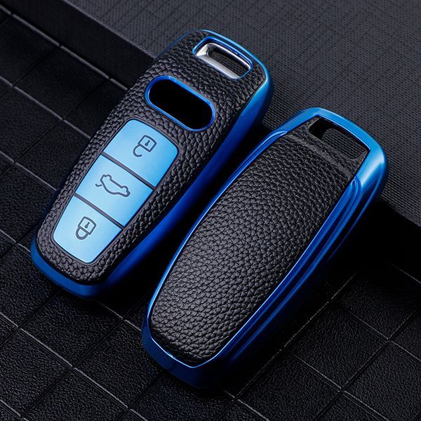 For Audi A6L,A6,A7 3button TPU protective key case,please choose the color