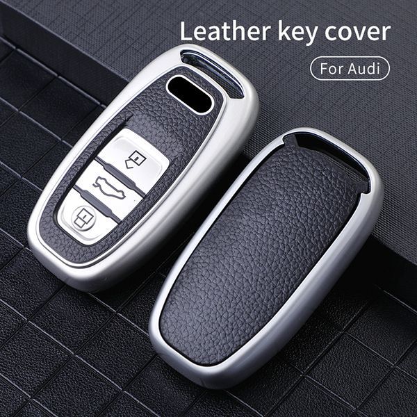 For Audi A4L A6L Q5 3button TPU protective key case,please choose the color