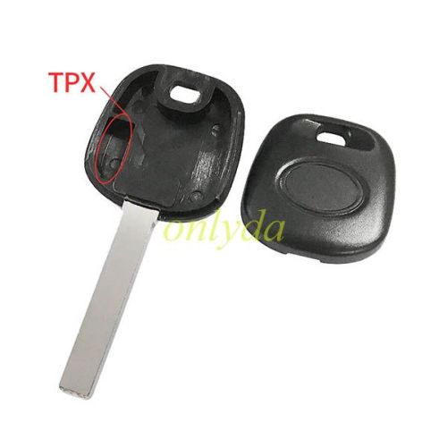 For Toyota transponder key blank without logo