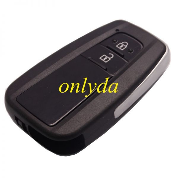 2 button remote key blank with blade, the blade switch on the front-shell-part