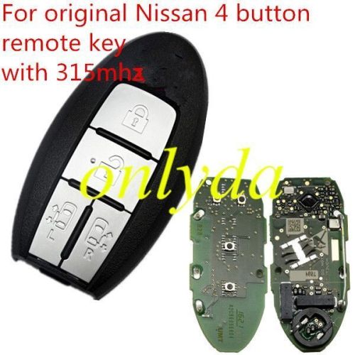 For  OEM Nissan 4B remote 315mhz HITAG AES chip Continental :S180144602