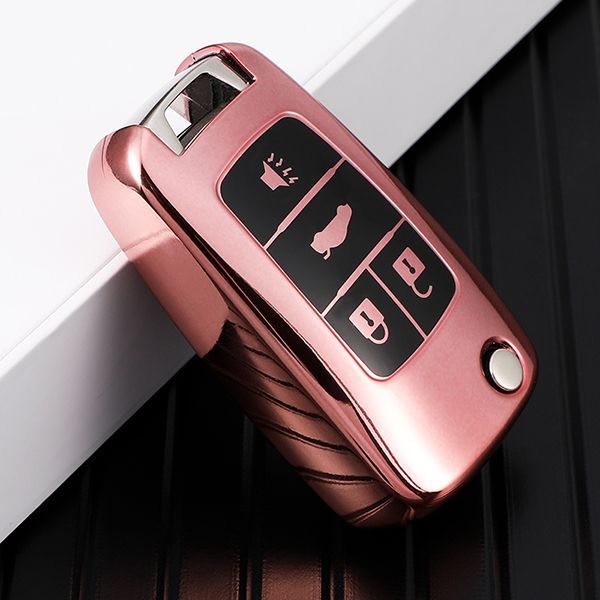 For Chevrolet 4 button  TPU protective key case, please choose  the color