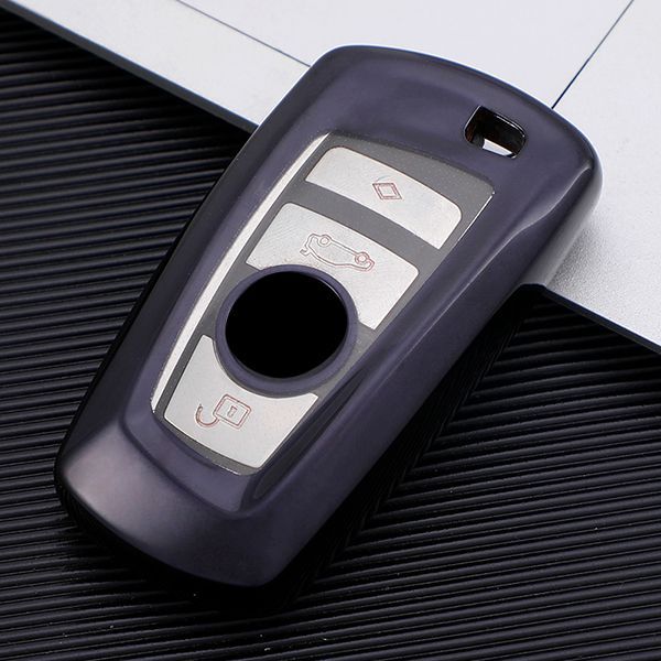 For BMW 5series、525li、520li、3series、GT320li、7series、4series、1series、X3、X4 4button TPU protective key case , please choose the color