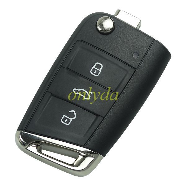For OEM MQB49 5C chip  VW 3 button keyless remote key with 434mhz  5GD959752B