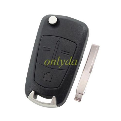 For Opel Astra H series keys with 3 button & HU43 blade (round logo place on the back )
