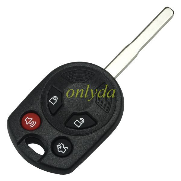 For Ford upgrade 4 button remote key shell