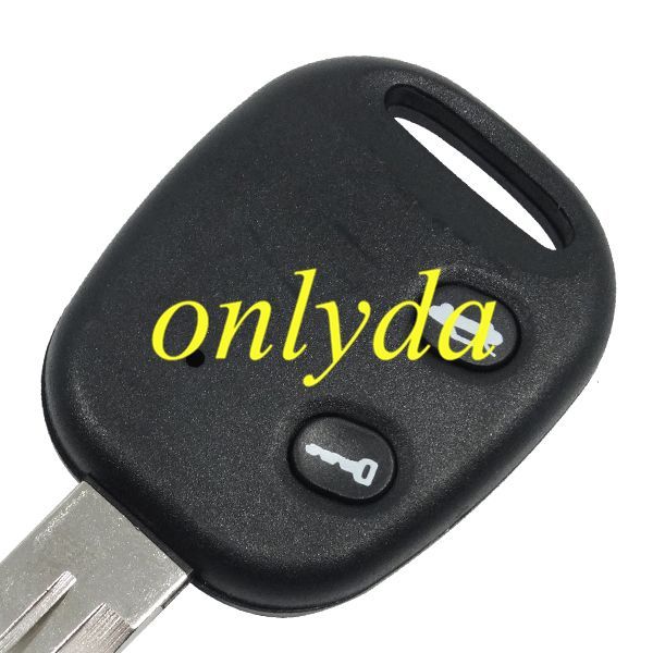 For Chevrolet 2 button remote key blank with left blade