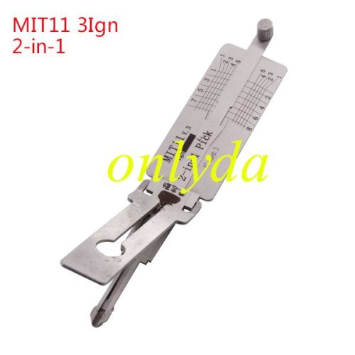 For MIT11 2 in 1 decoder and lockpick only for ignition lock