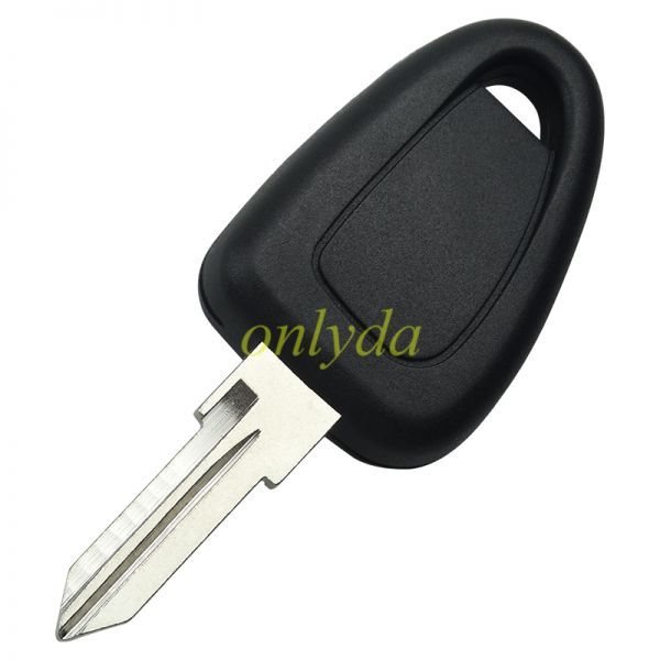 For Fiat  transponder key blank with blade GT10