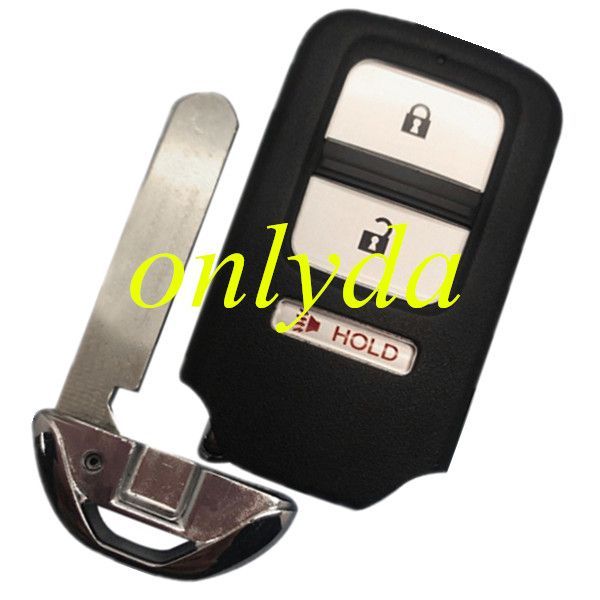 For 2+1 button remote key shell with blade