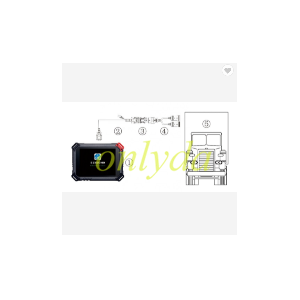 XTOOL PS90 HD OBD2 Heavy Duty Diesel Truck Diagnostic Scanner Tool Code Reader
