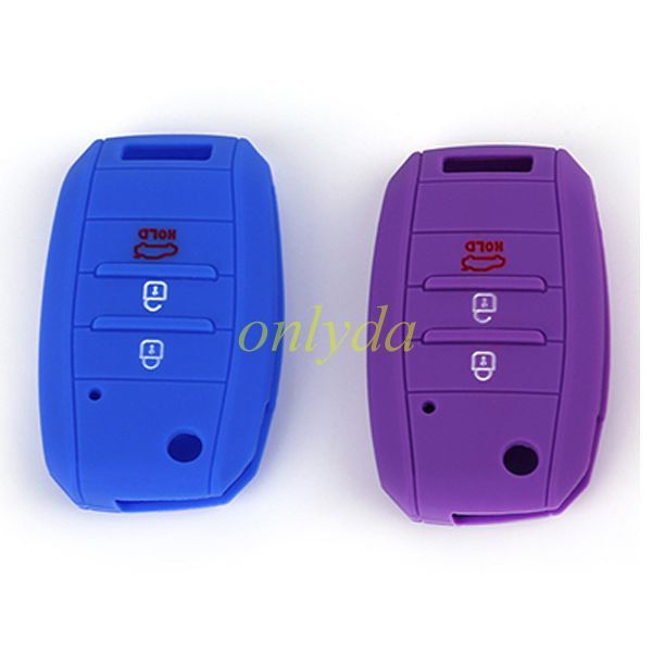 For Kia 2+1 button silicon case （ Please choose the color)