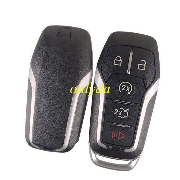 For Ford 4+1button aftermarket remote key with 434mhzHITAG PRO, keyless