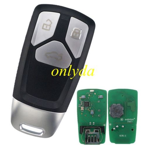 KEYDIY Remote key 3 button ZB26 smart key for KD-X2 and KD MAX