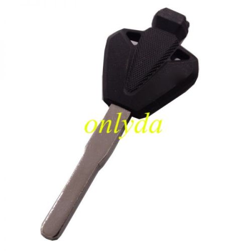For motorcycle key blank,with unremovable printed badge
