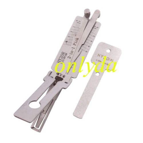 For For Lishi hyundai HY20R 2 in 1 tool