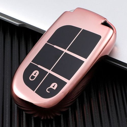 For Jeep, free light, dodge, coolway 2 button TPU protective key case , please choose the color