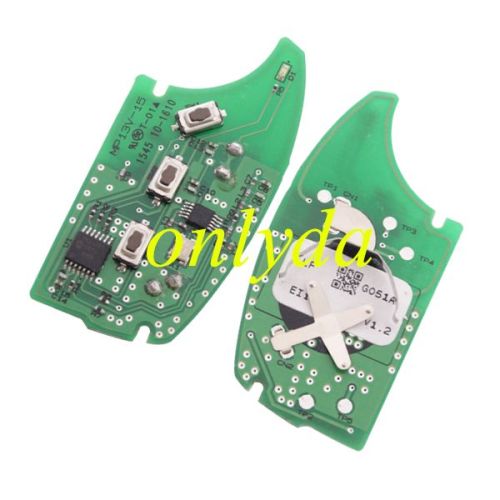 For OEM hyun 3 button remote key with 434mhz MP13V-15