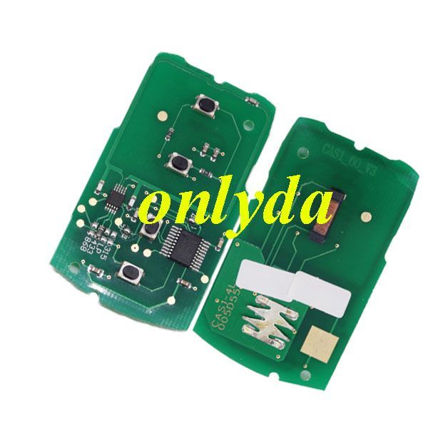 For Bmw 7 series remote key with 7942 chips with 315mhz/433mhz/868mhz/315-LPmhz