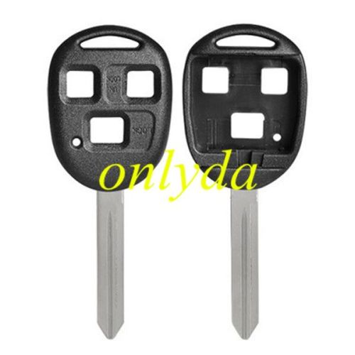 For Toyota 3 button key shell with TOY47-SH3 blade