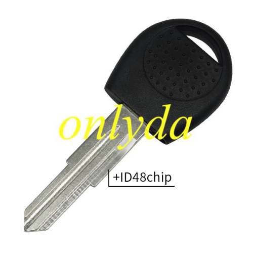 For chevrolet transponder key with ID48 Glass chip