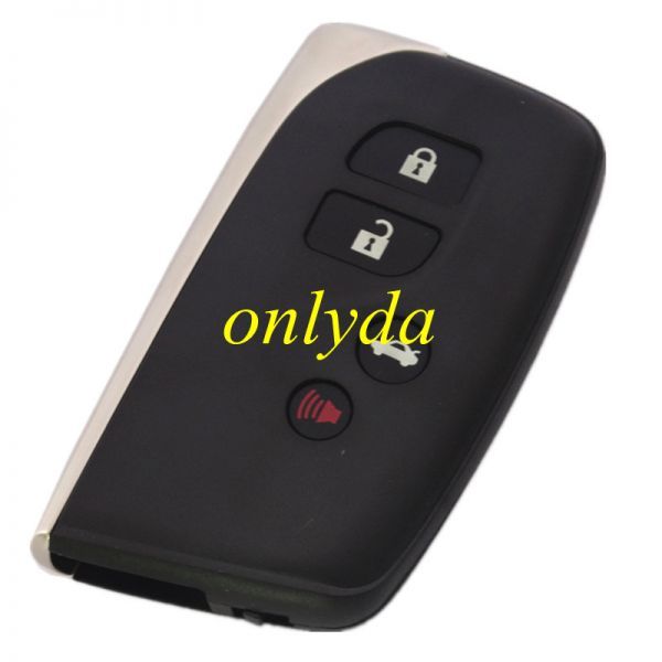 For 3+1 button remote key shell with blade