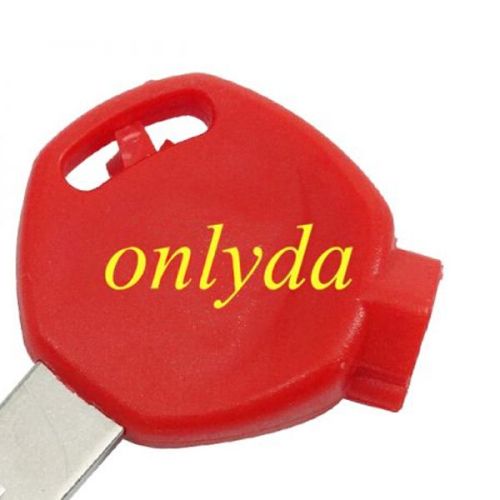 For Honda-Motor bike key blankwith left blade,with unremovable printed badge