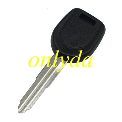 For Mitsubish transponder key blank with left blade (can put TPX  long chip)