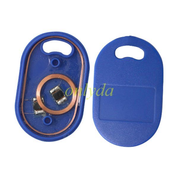 UID+T5567 composite keychain two-in-one dual-frequency idic composite card access control card elevator card id copy buckle