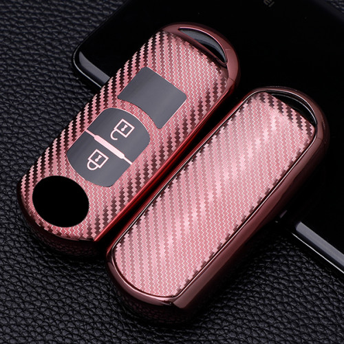 For Mazda transparent button TPU protective key case please choose the color