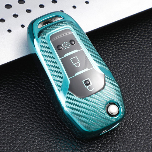 For Ford TPU protective key case , transparent button , please choose the color