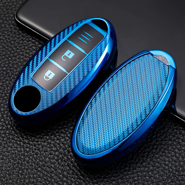 For Nissan 2 button TPU protective key case please choose the color