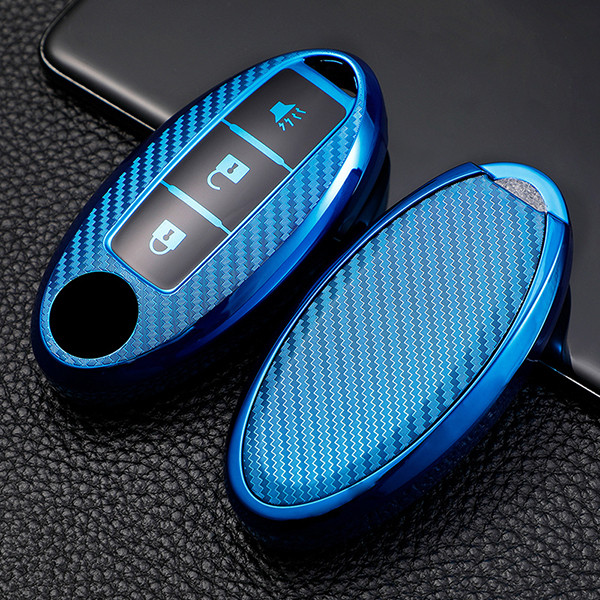 For Nissan 3 button TPU protective key case please choose the color