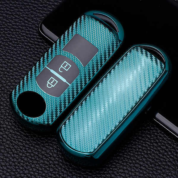 For Mazda transparent button TPU protective key case please choose the color