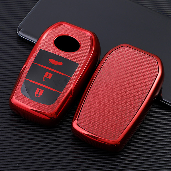 For Toyota 3 button TPU protective key case please choose the color